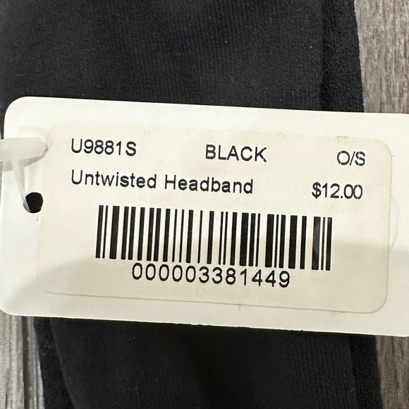 Lulu lemon head bands- brand new with tags - Picture 5 of 6